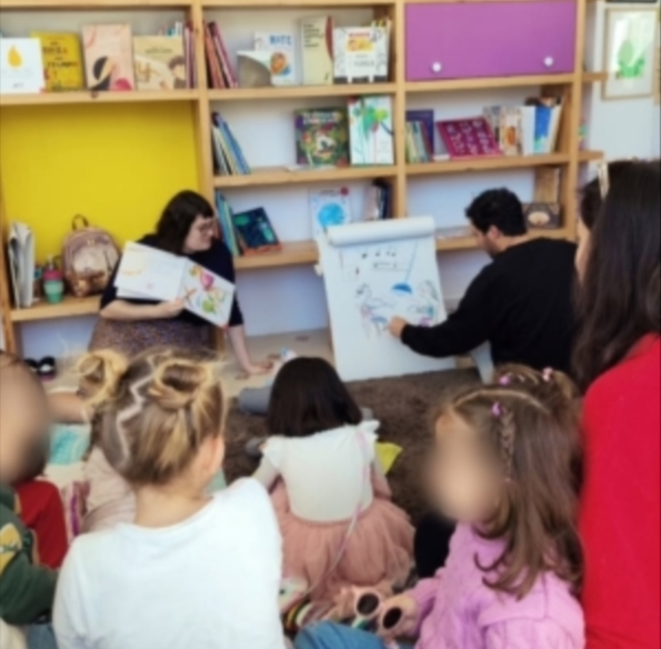  Ζωγραφήγηση του παραμυθιού "Ευτυχία"